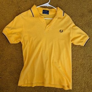 FRED PERRY POLO YELLOW L